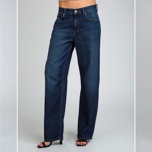 ReWash LOW PRO SKATER SIDE STRIPE CARBON INDIGO Baggy Denim Jeans Women’s 26